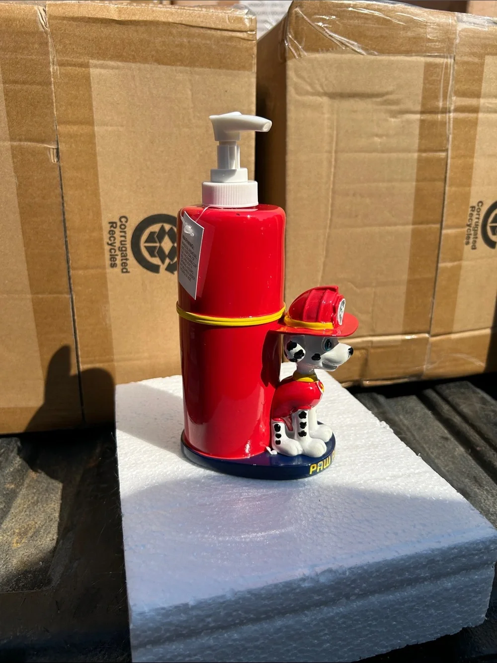 Paw Patrol “Marshall” Soap/Lotion Pump Dispenser